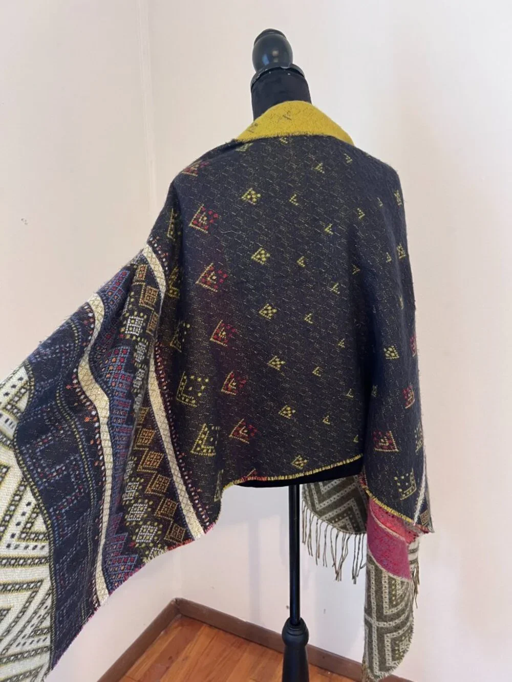 N/A multicolored poncho